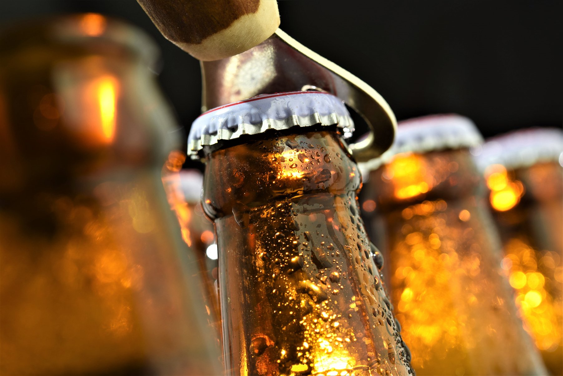 beer bottles